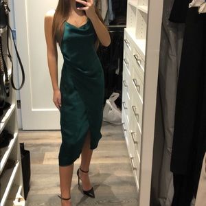 EMERALD GREEN HONEY DRESS